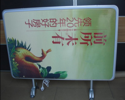 不锈钢丝印吸塑灯箱