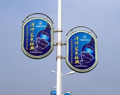 时尚灯杆灯箱